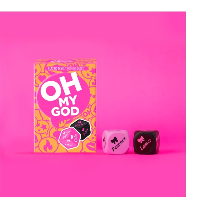 Dados de juego acción-parte del cuerpo