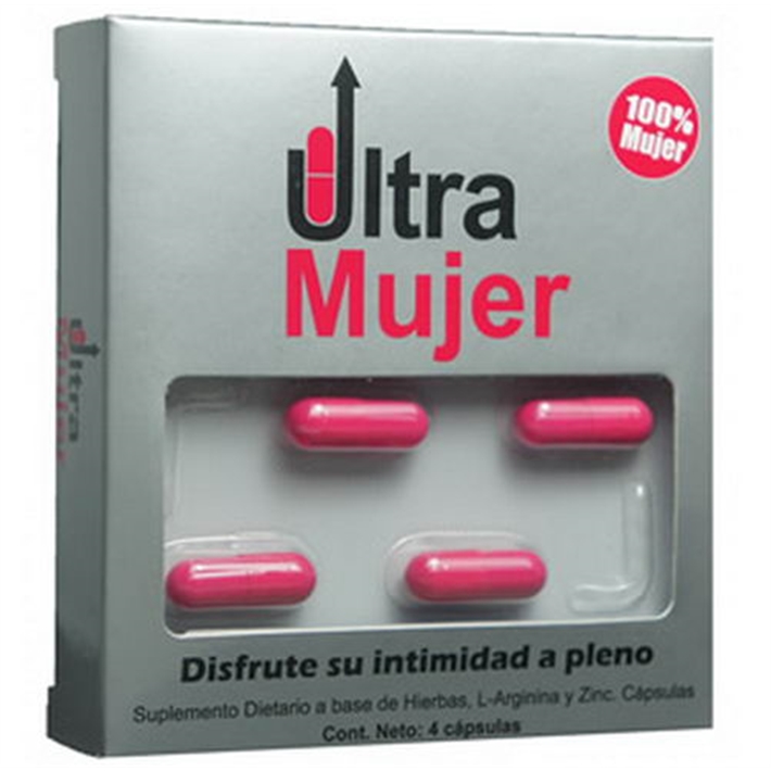 Vigorizante Ultra Mujer x4